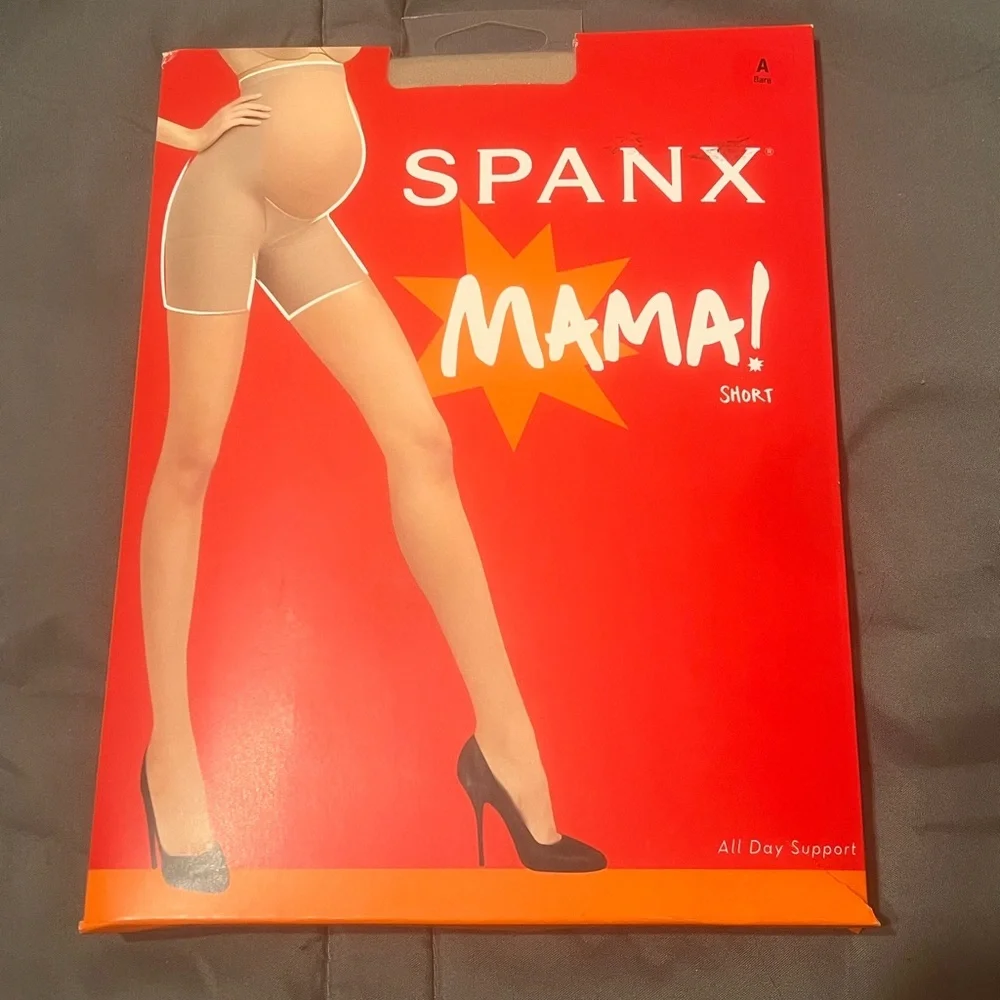 SPANX Power Mama Shaper Maternity‎ Shorts Underwear Bare Size A